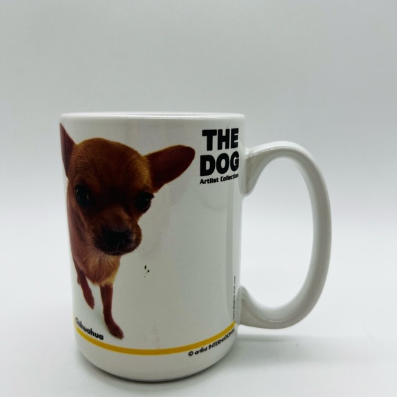 CUPPA White Chihuahua Dog Mug The Dog Collection Artist International - Picture 3 of 11